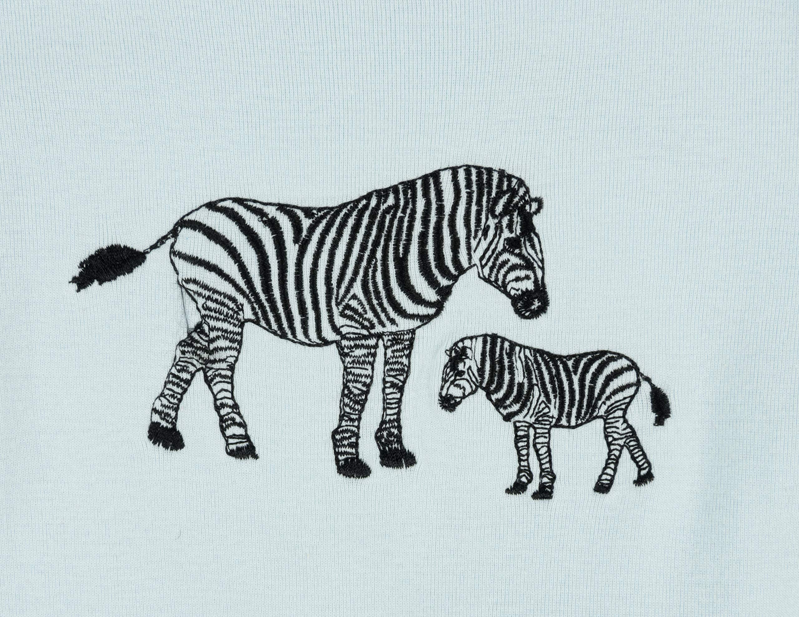 Leveret Kids Pajamas Boys Girls 2 Piece pjs set Animal Prints 100% Cotton Size
