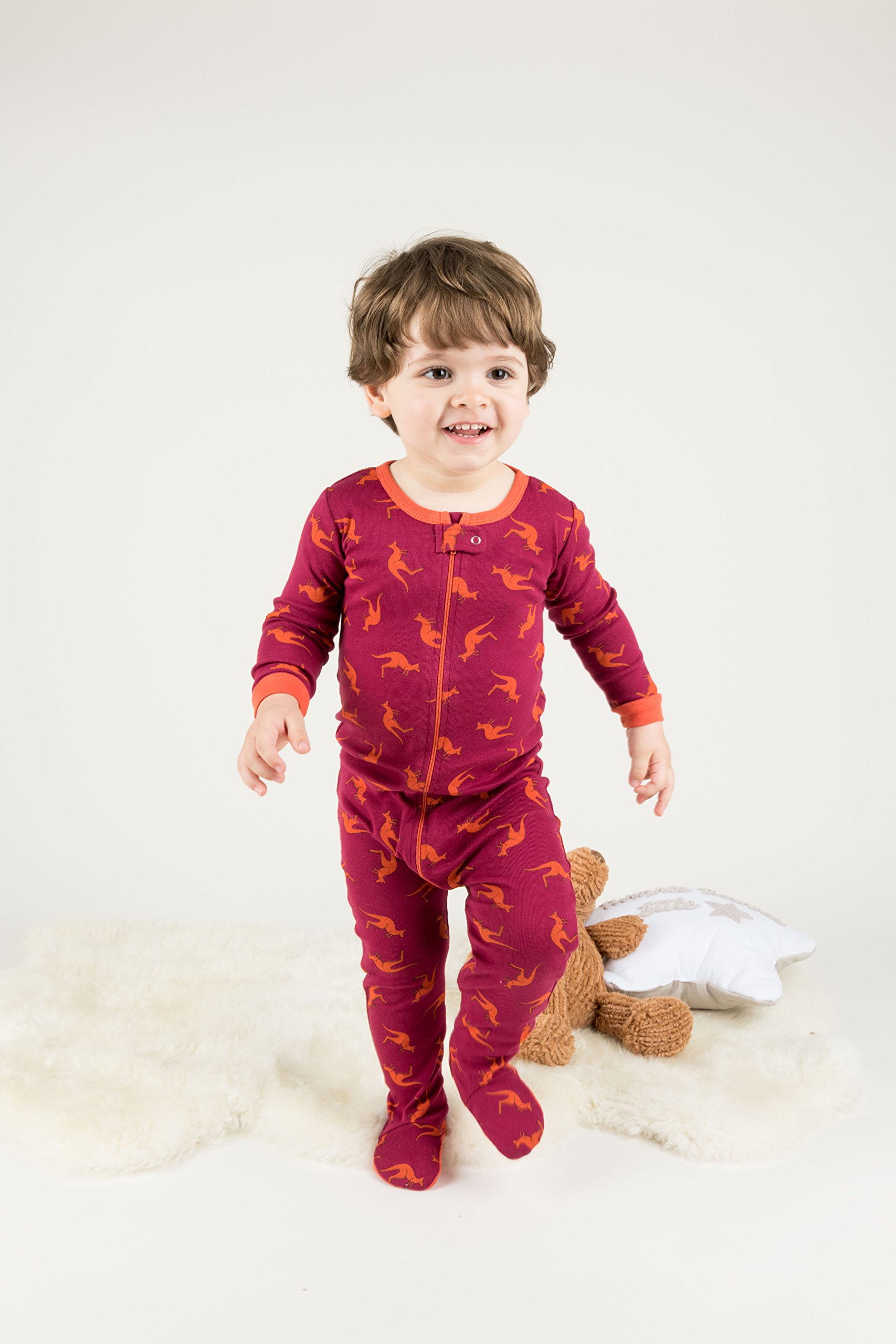 Leveret Baby Boys Footed Pajamas Sleeper 100/% Cotton Kids /& Toddler Owl Pjs 6