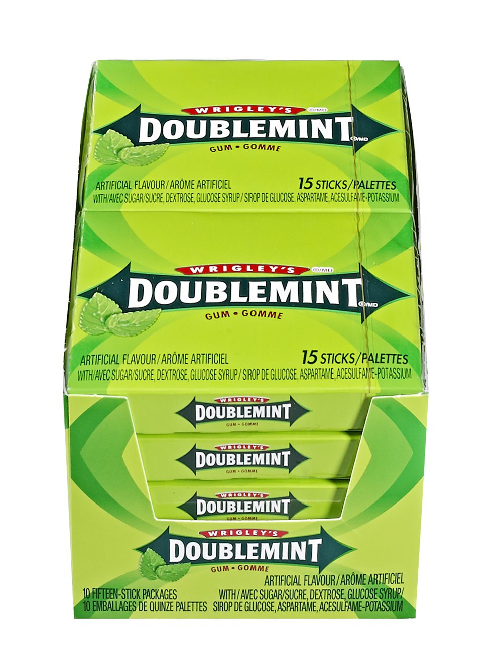 Wrigley S Doublemint Gum Ct Sticks Per Pack Imported From