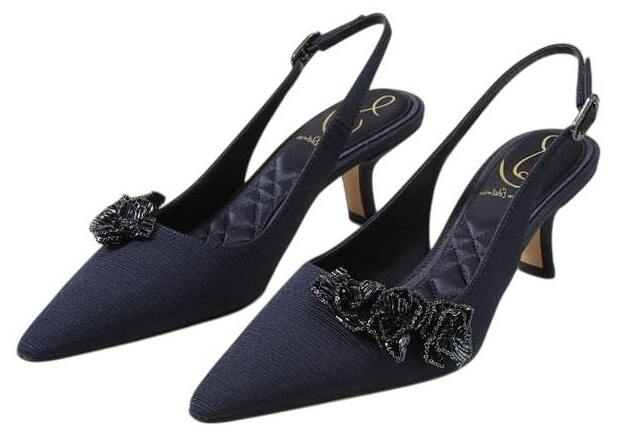 Nine West Foreva 3 Platino Glitter Slip On Pointed Closed