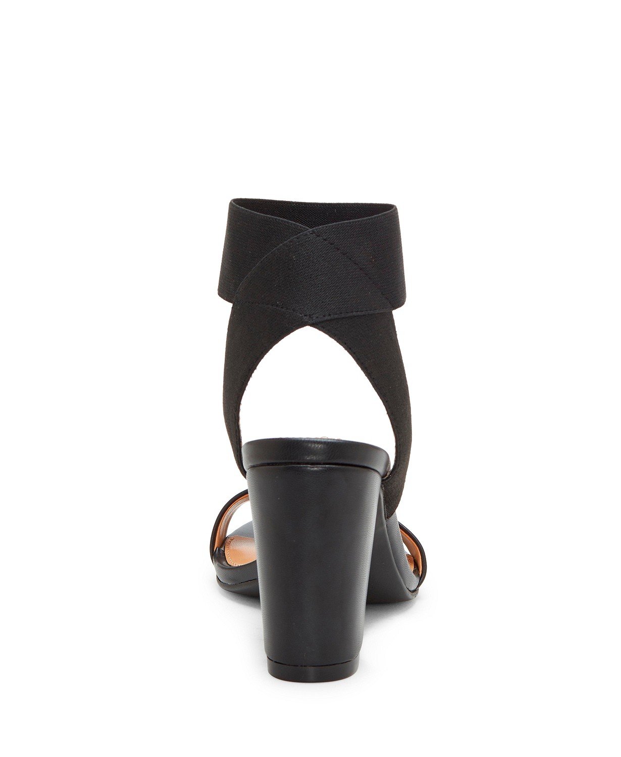 Jessica Simpson Siesto Black Ankle Open Toe Block Heel Elastic Fitted Sandal | eBay