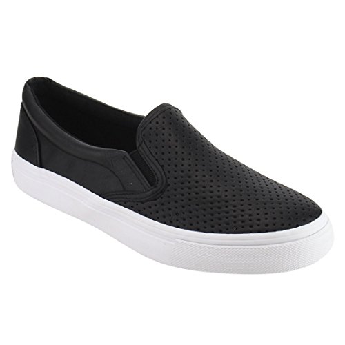 Soda Shoes Tracer Slip On White Sole 