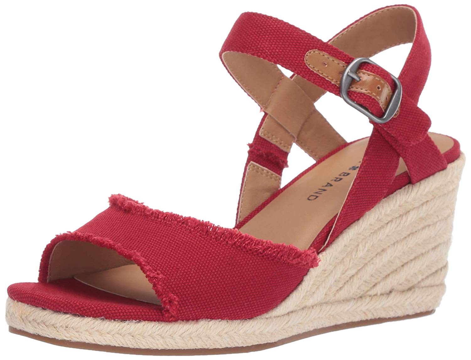 lucky brand red sandals
