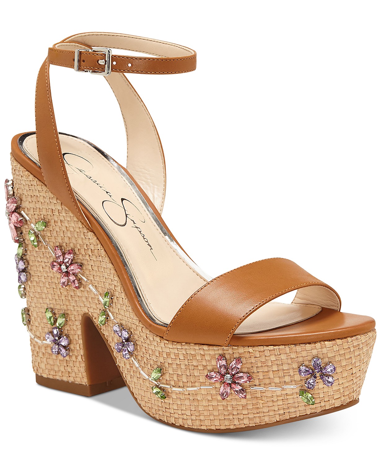jessica simpson tan heels