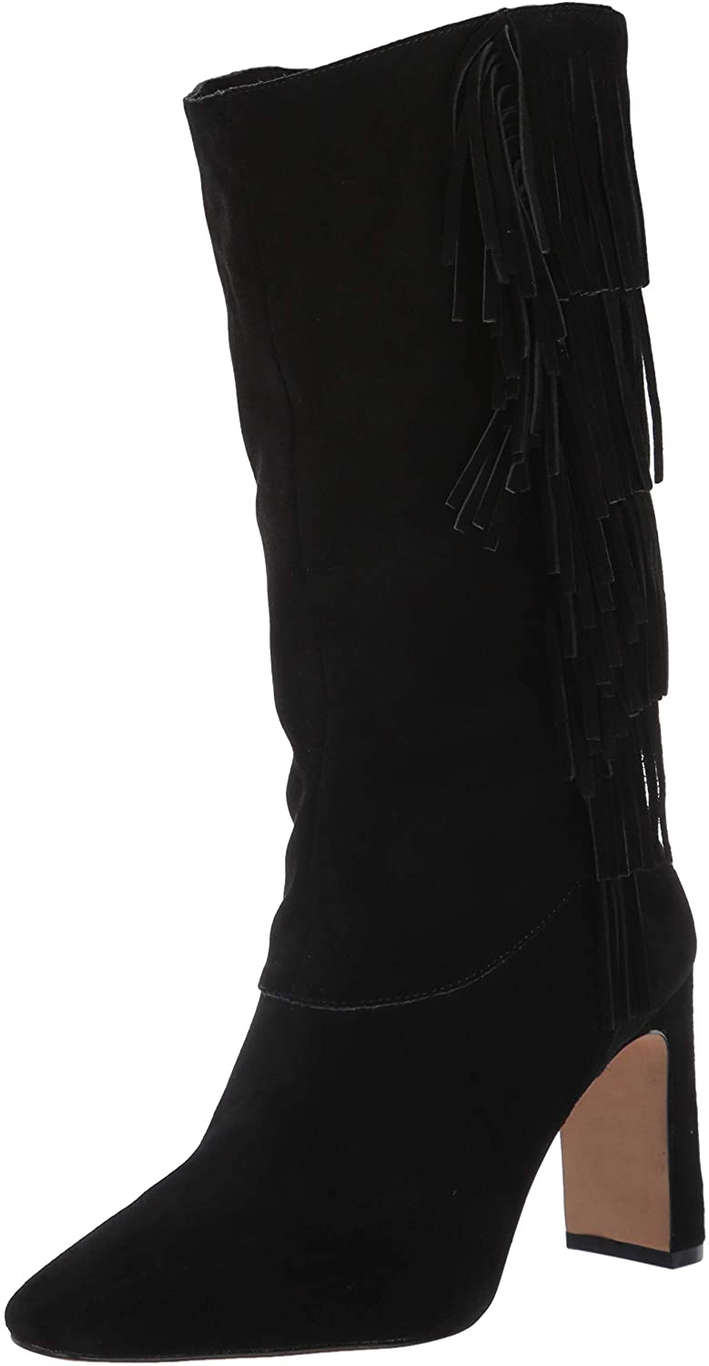 vince camuto fringe booties