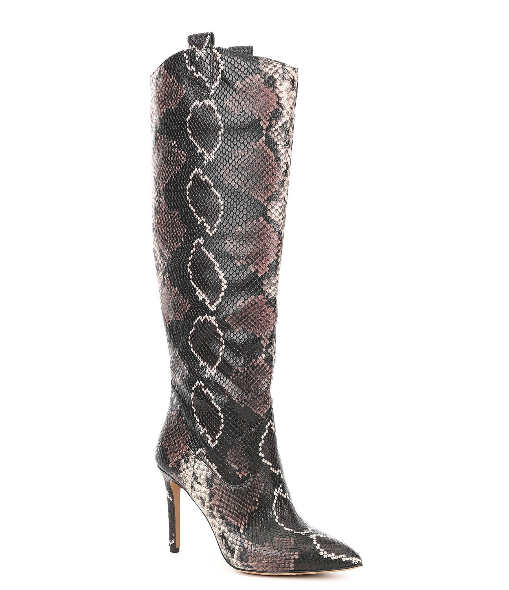 vince camuto snake boots