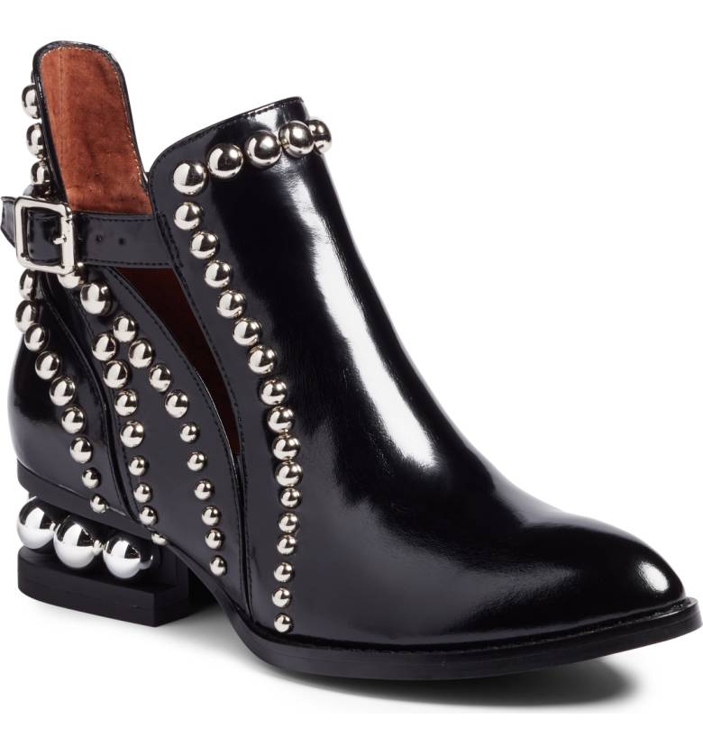 jeffrey campbell black studded boots
