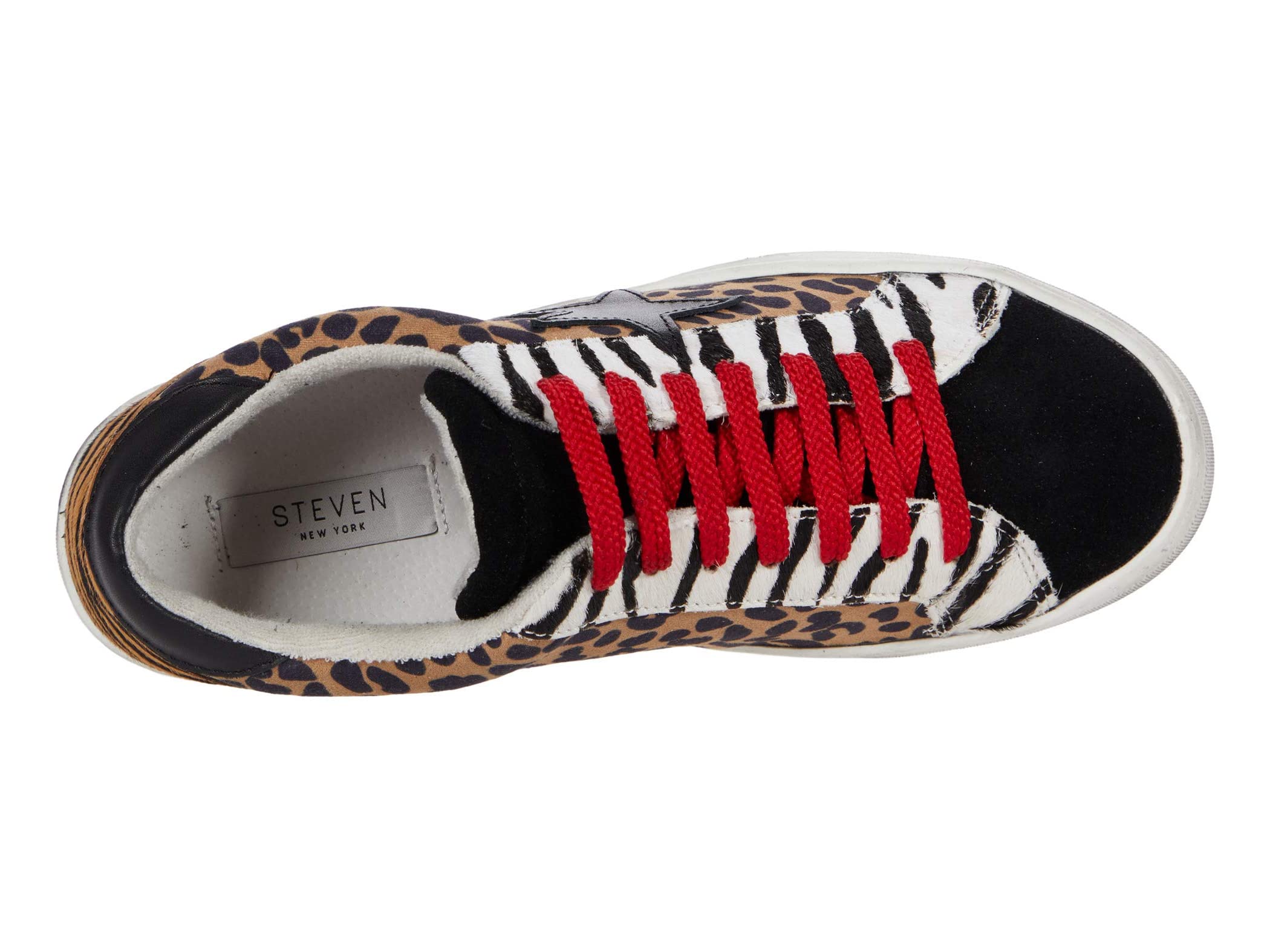 Steve madden red hot sale tennis shoes