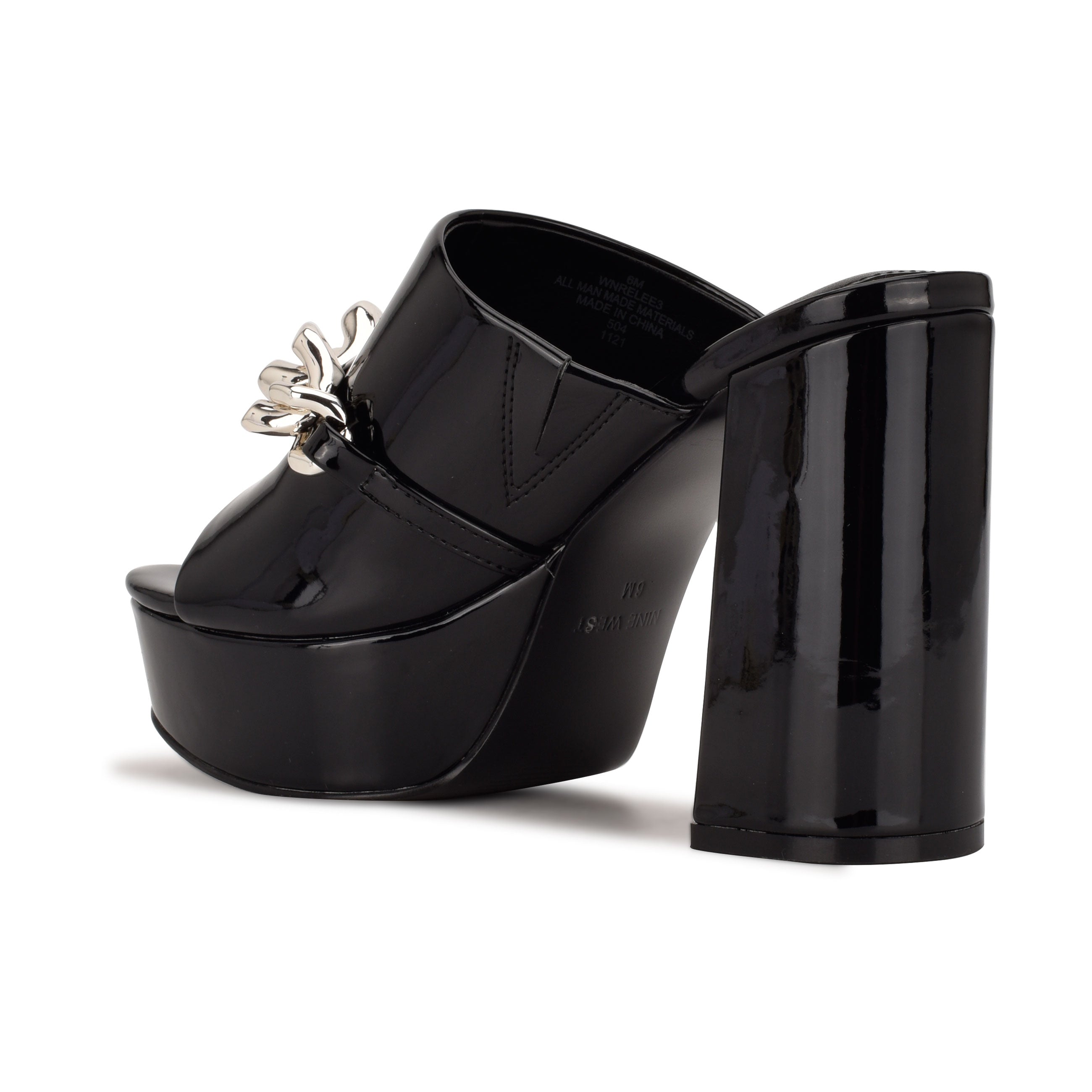 【NINE WEST】Ebels ブロックヒール スライドサンダル Ebels Block Heel Slide Sandals – Nine West