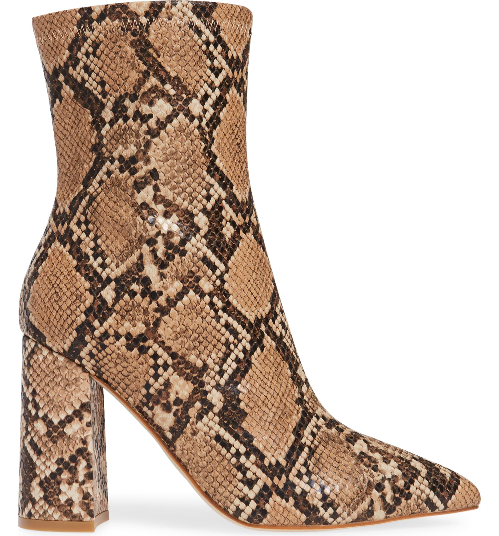beige pointed toe boots
