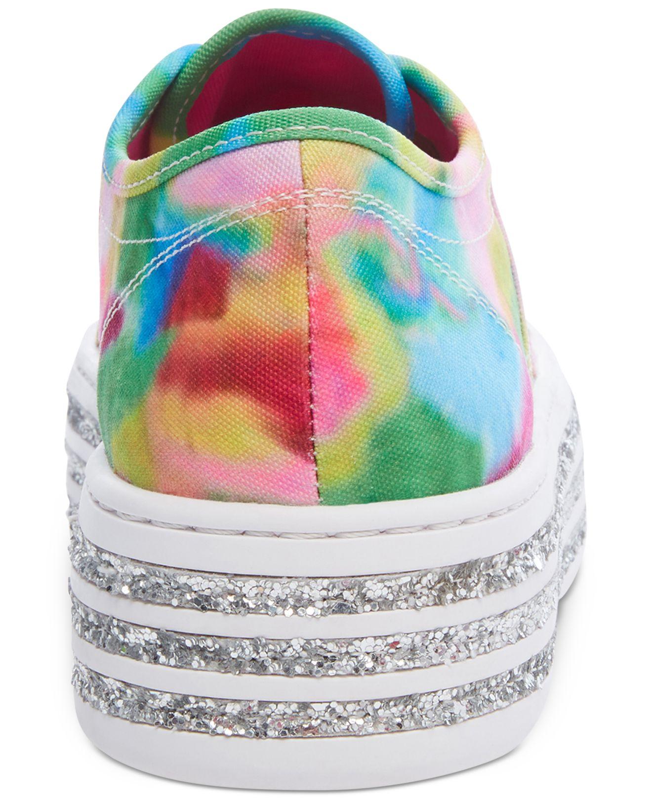 betsey johnson glitter fashion sneakers