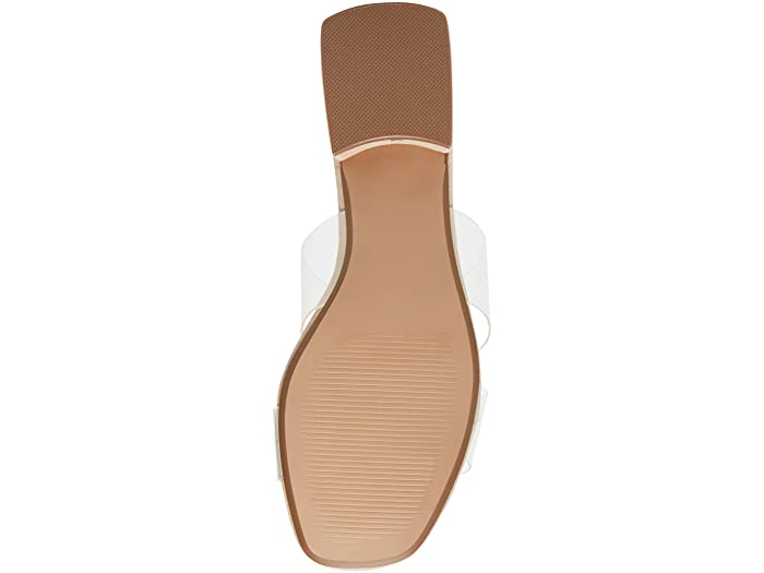 steve madden clear strap flat sandals