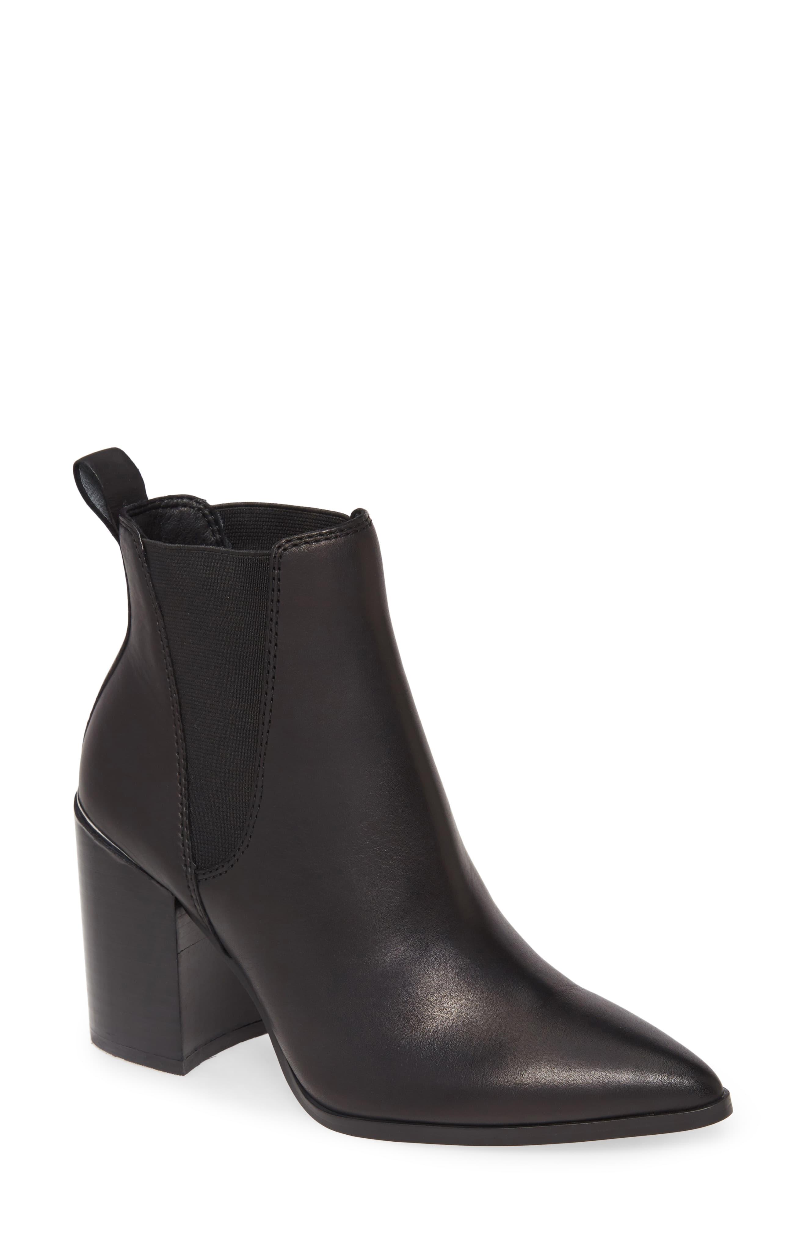 knoxi black leather steve madden