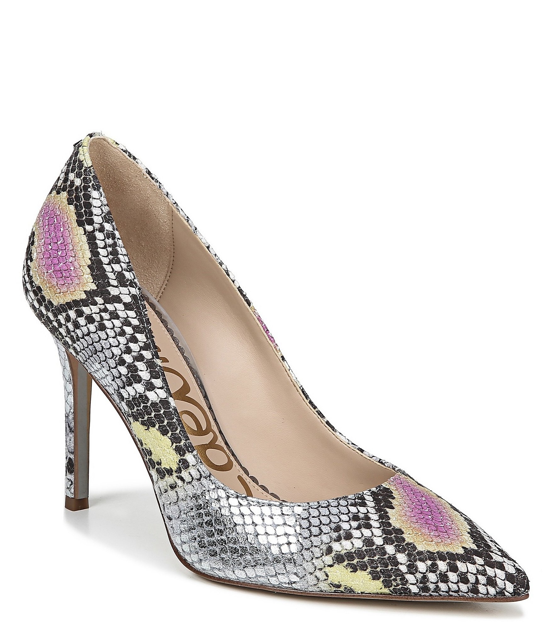 sam edelman yellow pumps