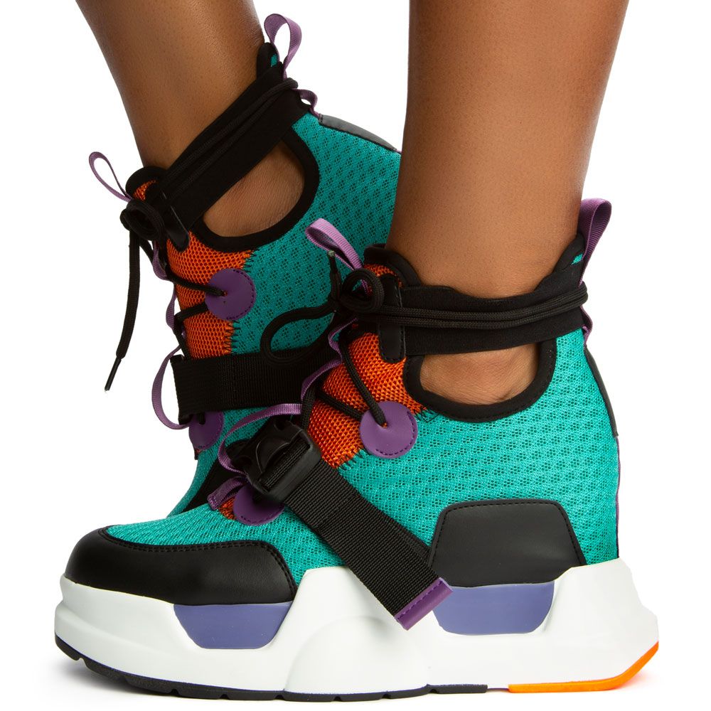platform fashion sneakers