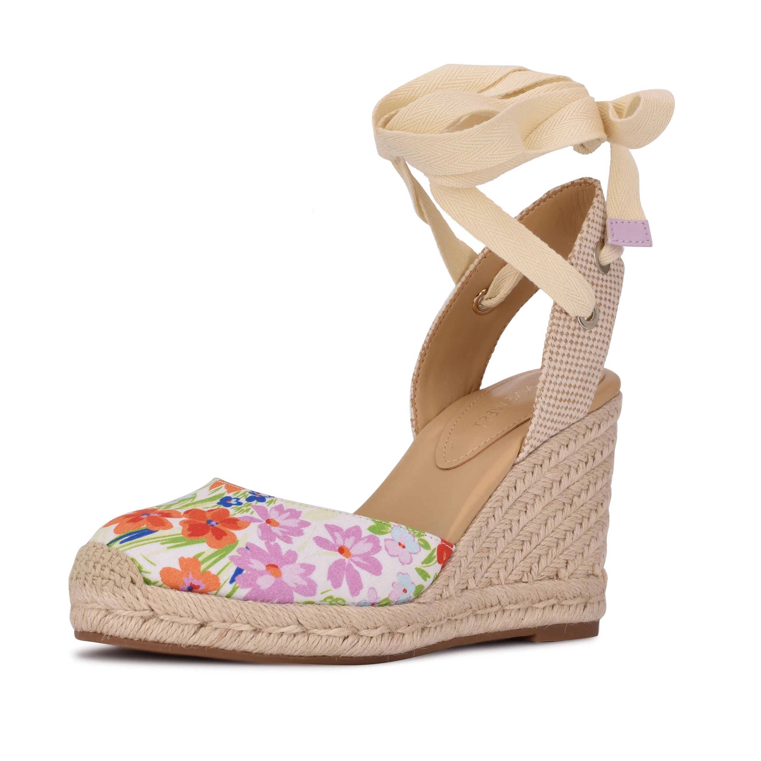 【NINE WEST】Floral Strap Heel ★関税・送料無料★ Amazon.com | Nine West Women's Kelsie2 Heeled Sandal, White