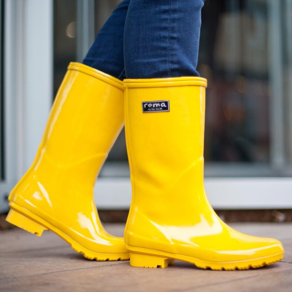 mid rain boots for women