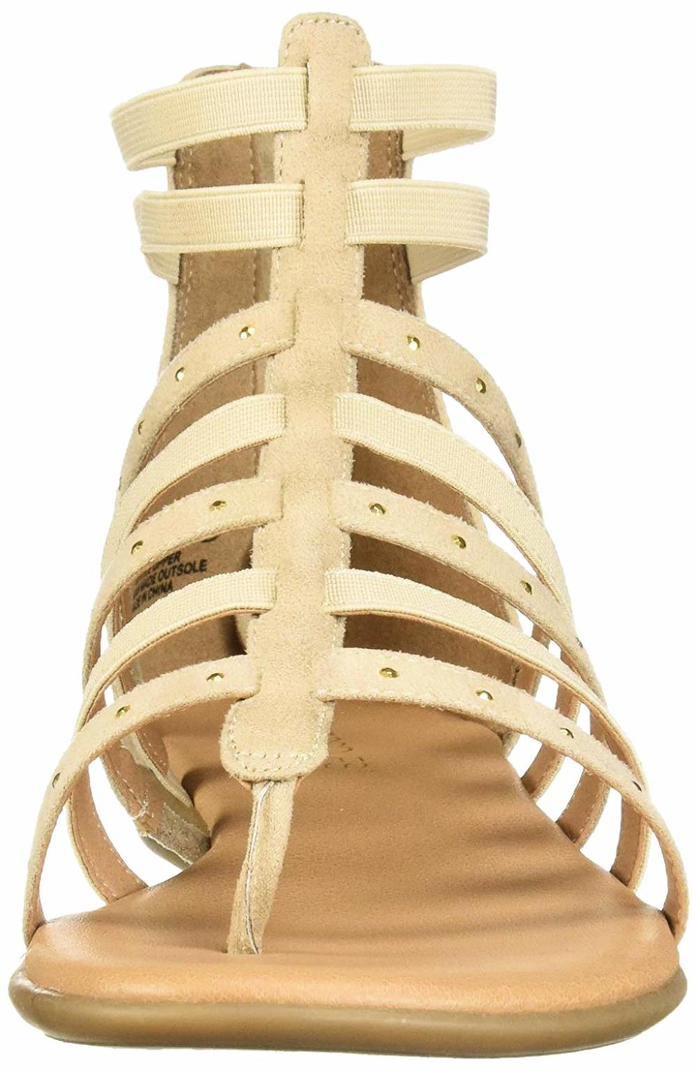 bone colored wedge sandals