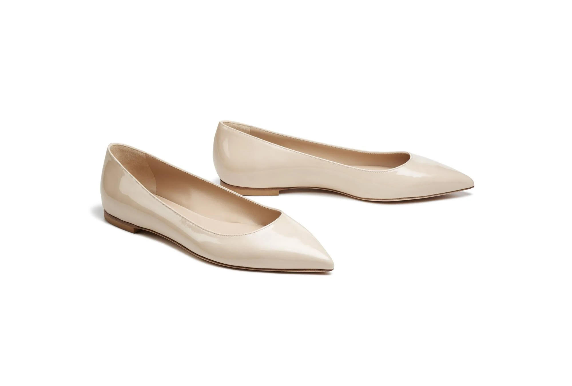 vegan leather ballet flats