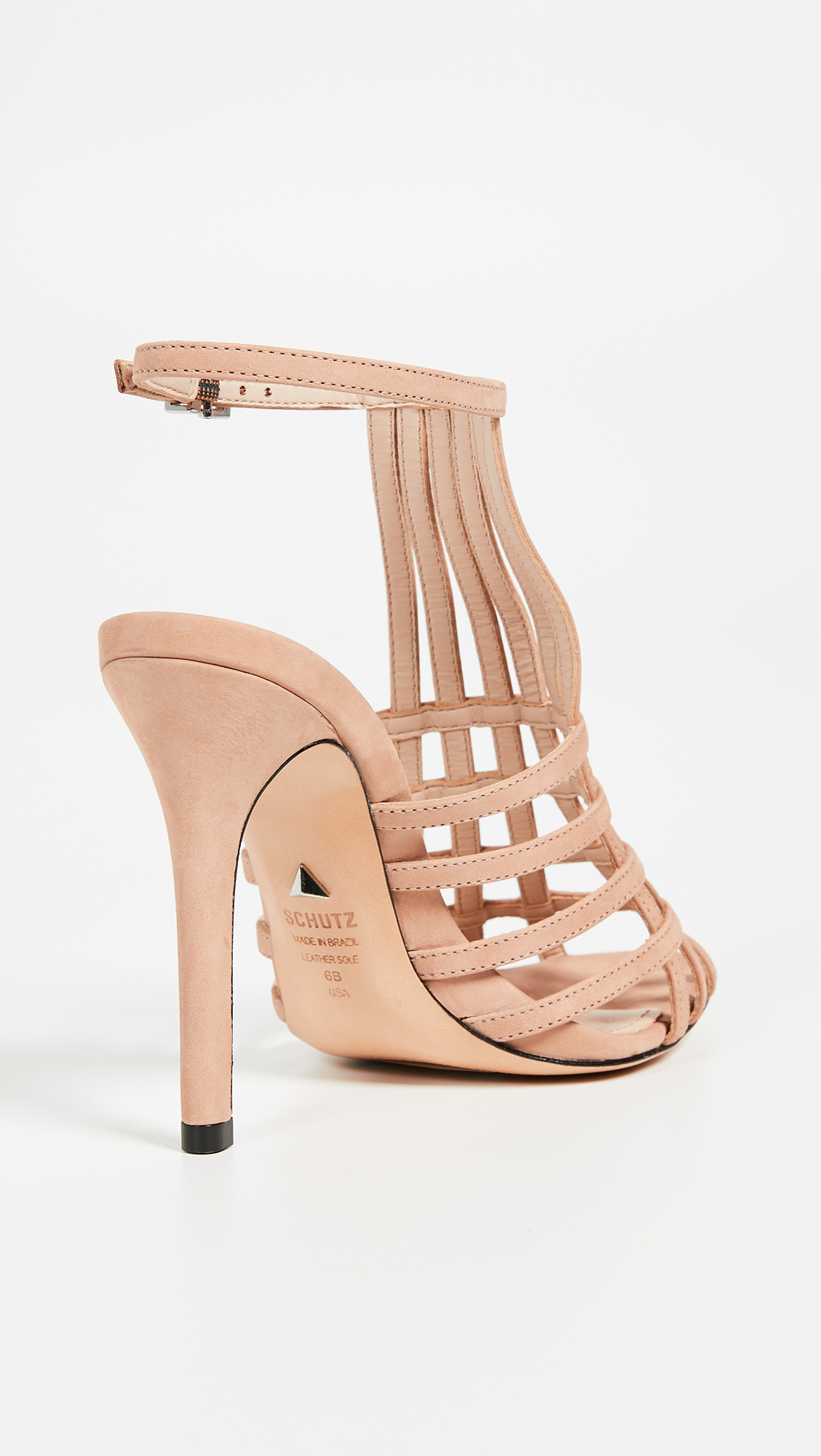 SCHUTZ Women's Joely Strappy Sandal Pumps,Honey Beige | eBay