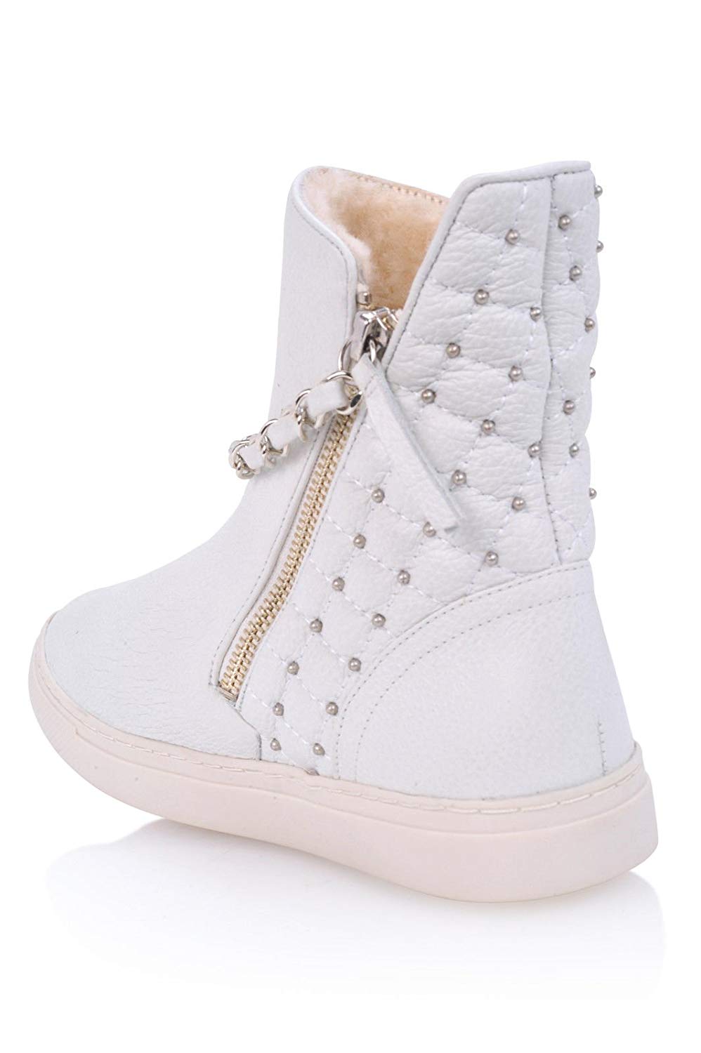 womens fur lined high top sneakers