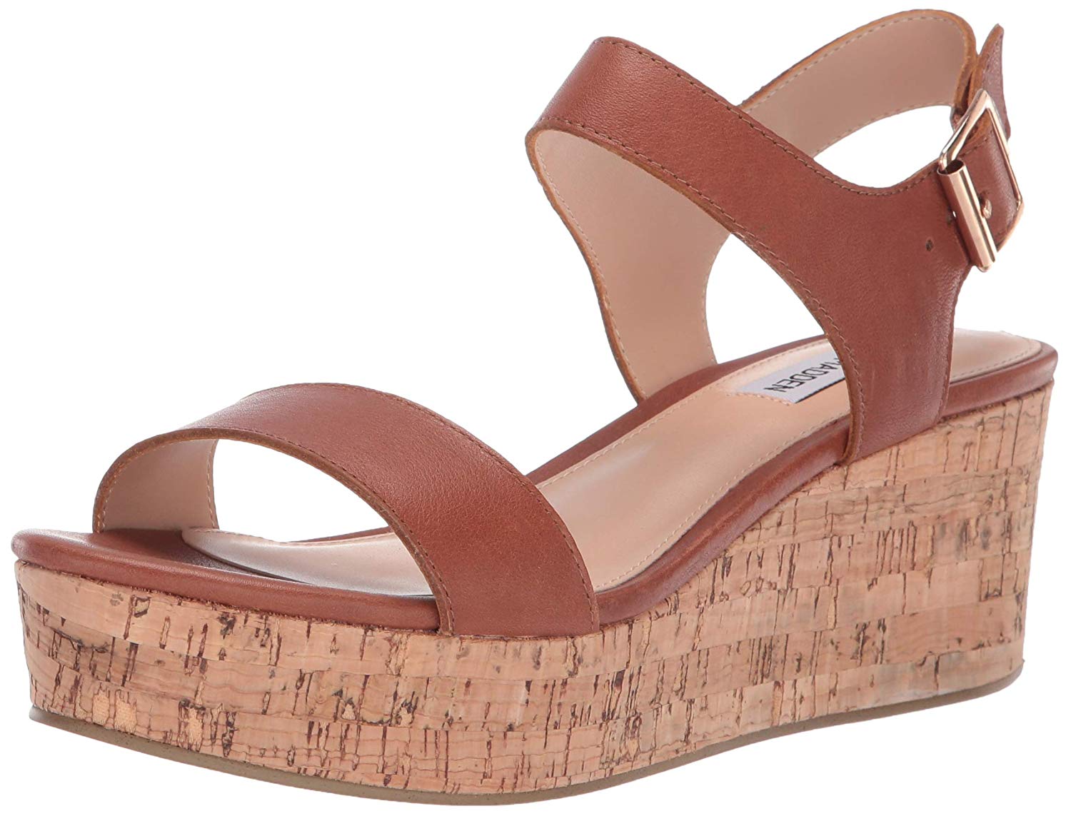 tan steve madden platform sandals