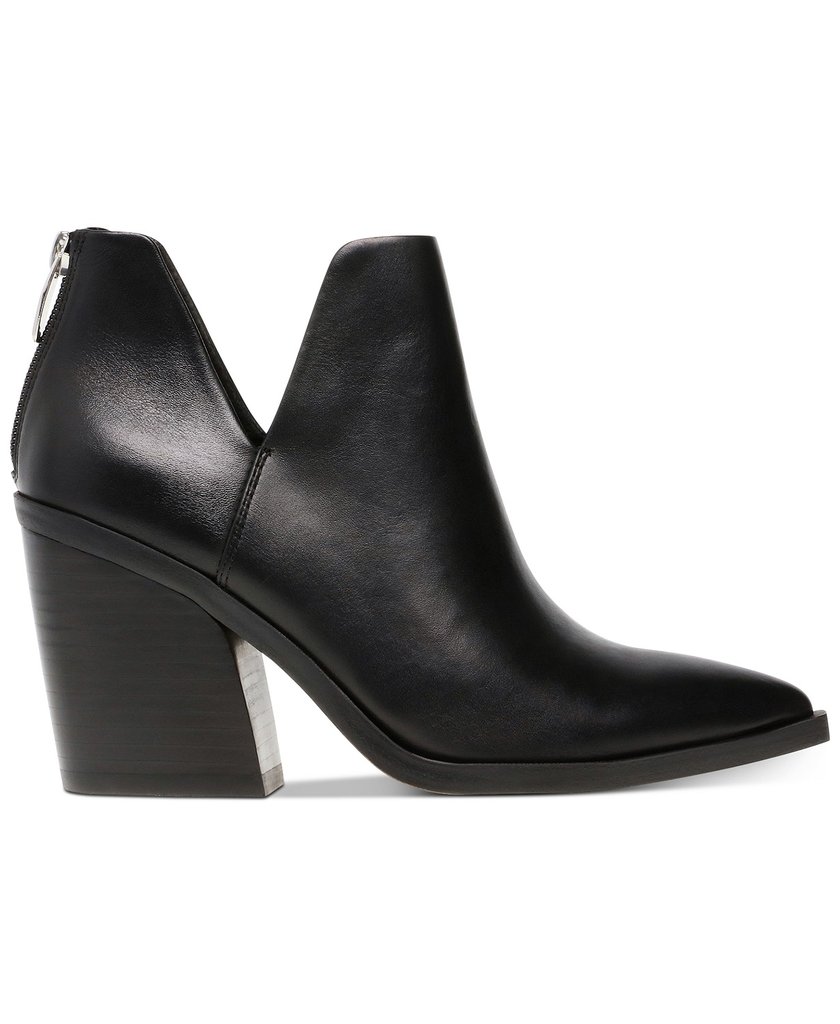 alyse v side western booties