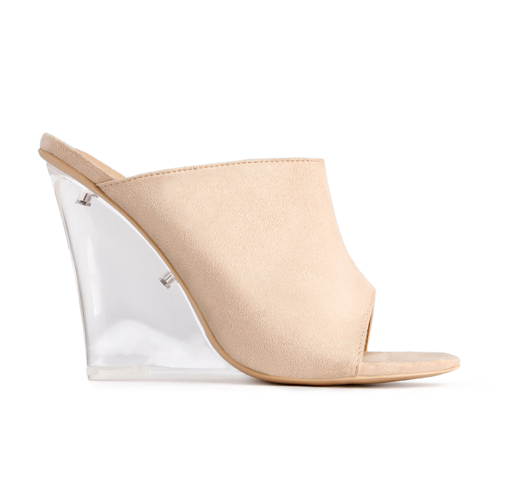 cape robbin clear wedge