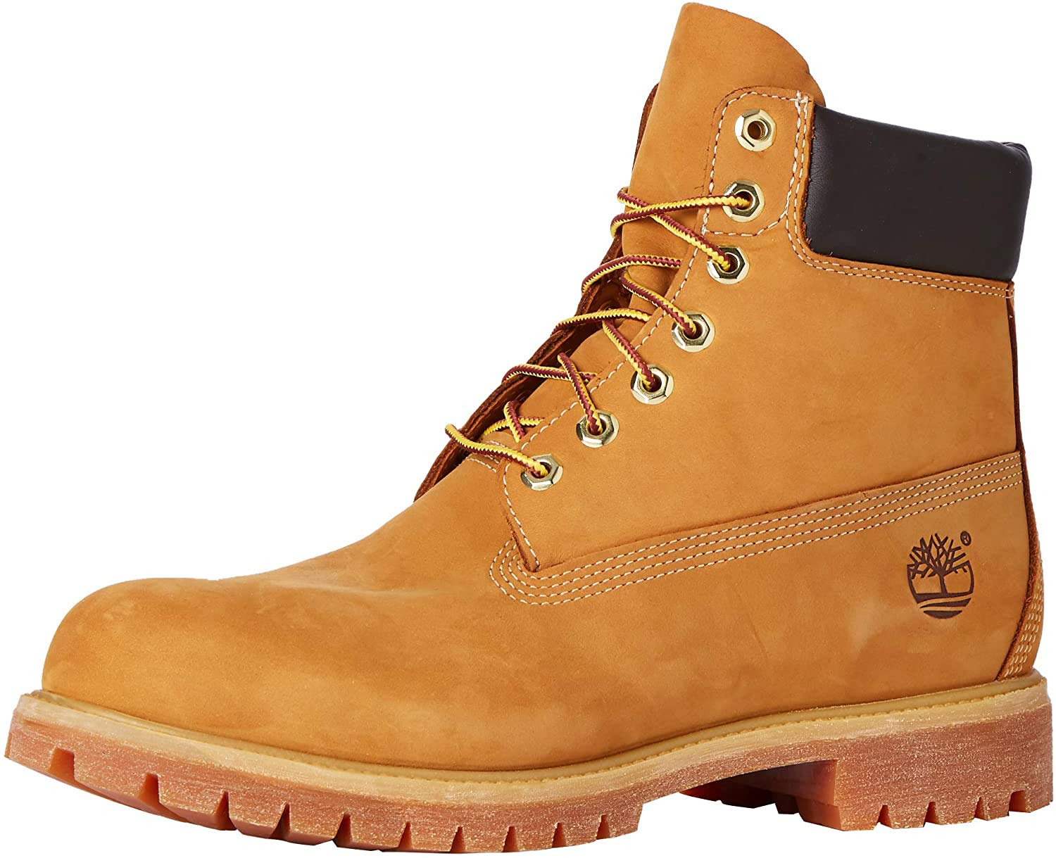 Consumir Siempre sombra Timberland Men's 6" Inch Waterproof Basic Ankle Boots Black & Wheat 10061 |  eBay