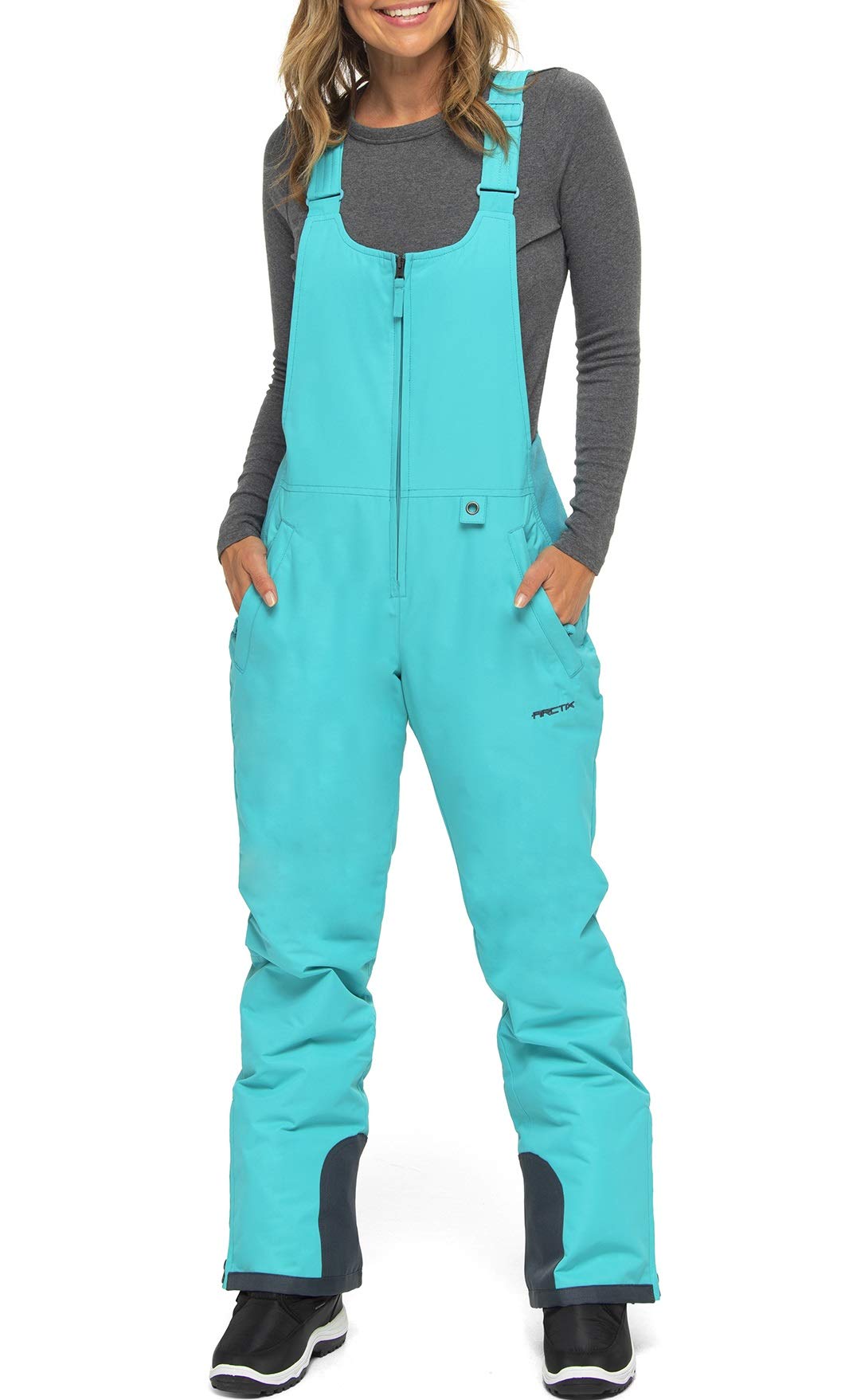 Arctix Women's Essential Insulated Bib Overalls, Bluebird, 3X (24W-26W ...