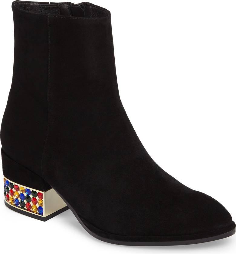 oasis black ankle boots