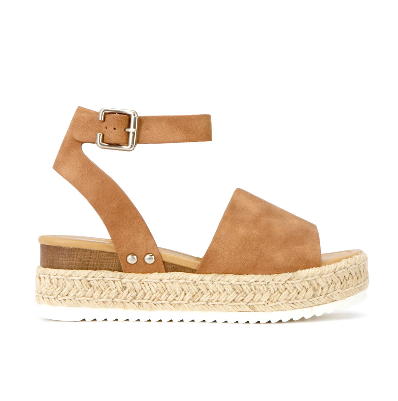 tan espadrille flatform sandals