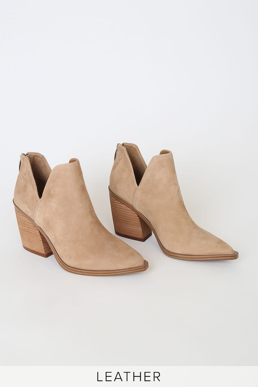 steve madden alyse v side booties