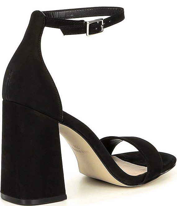steve madden black strap heel