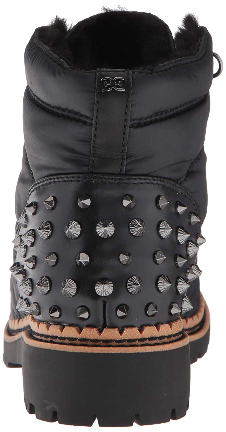 studded black boots