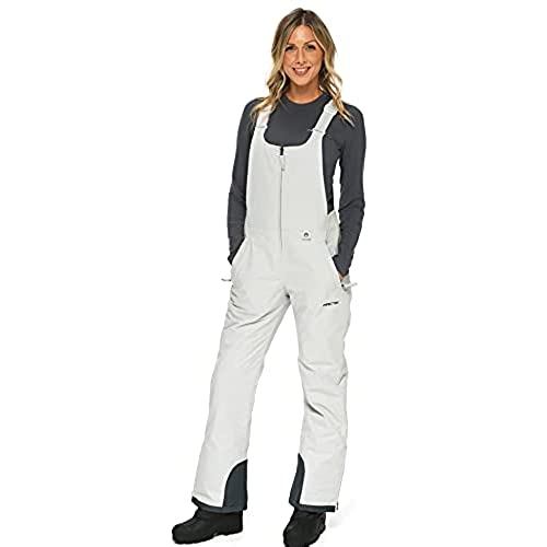 Arctix Women's Essential Bib Overall Short 29 Quiet Grey - Picture 2 of 2
