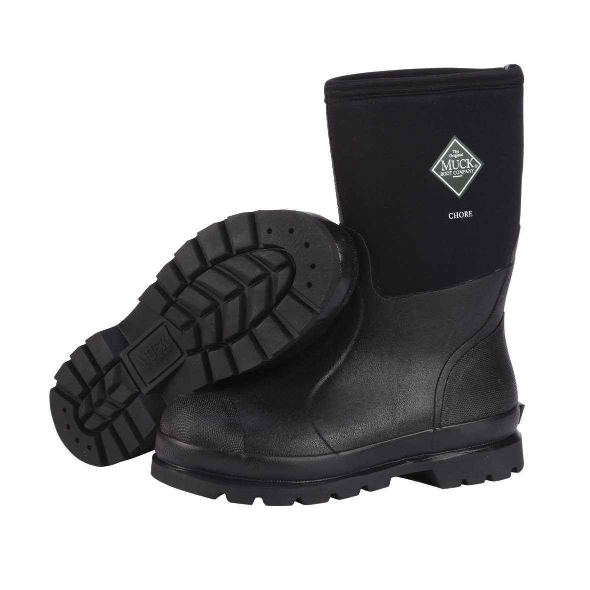 comfortable rubber work boots