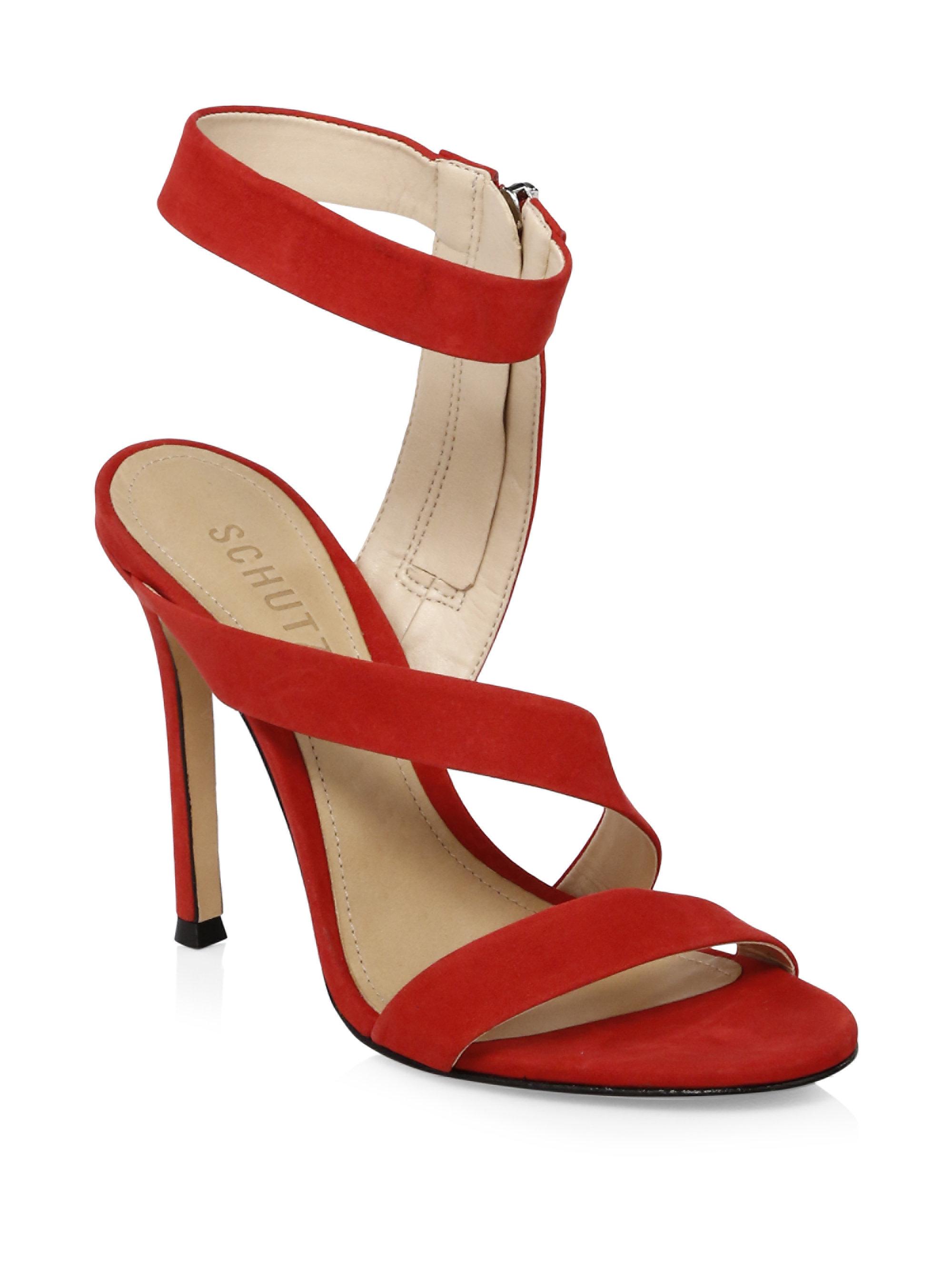 schutz red heels