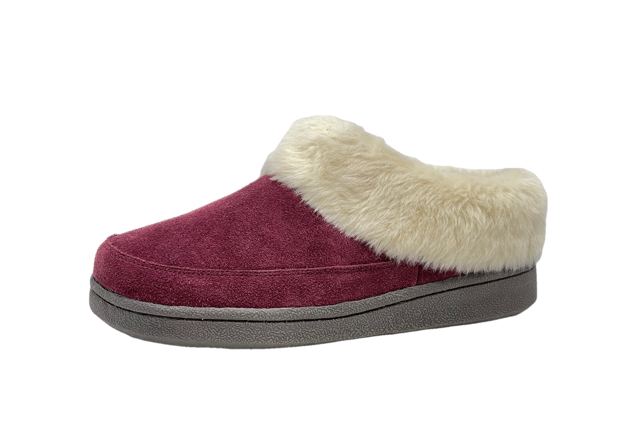 Ladies Womens Slippers Mule Slip On Fluffy Furry Comfy Cosy Indoor Shoes Size UK 
