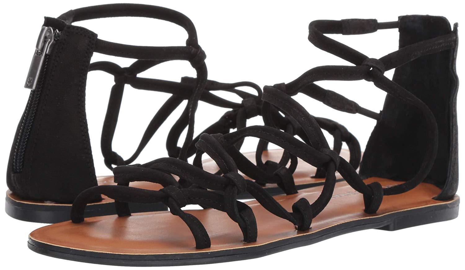 chunky flat gladiator sandals
