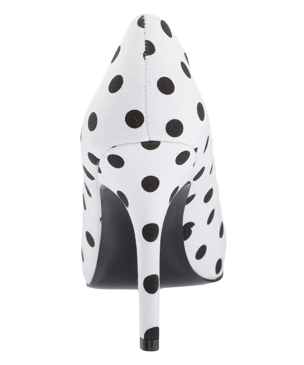 charles david polka dot pumps