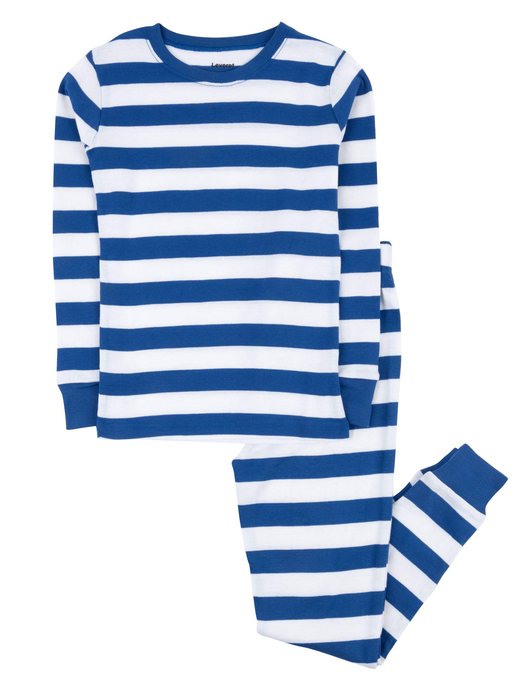 Leveret Kids Pajamas Boys Girls Hearts Birthday 2 Piece pjs set 100/% Cotton