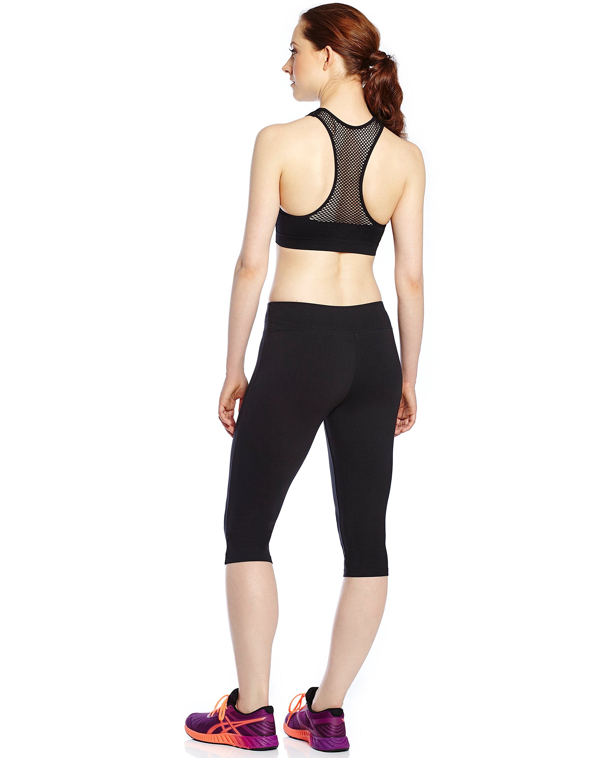 cotton capri workout leggings