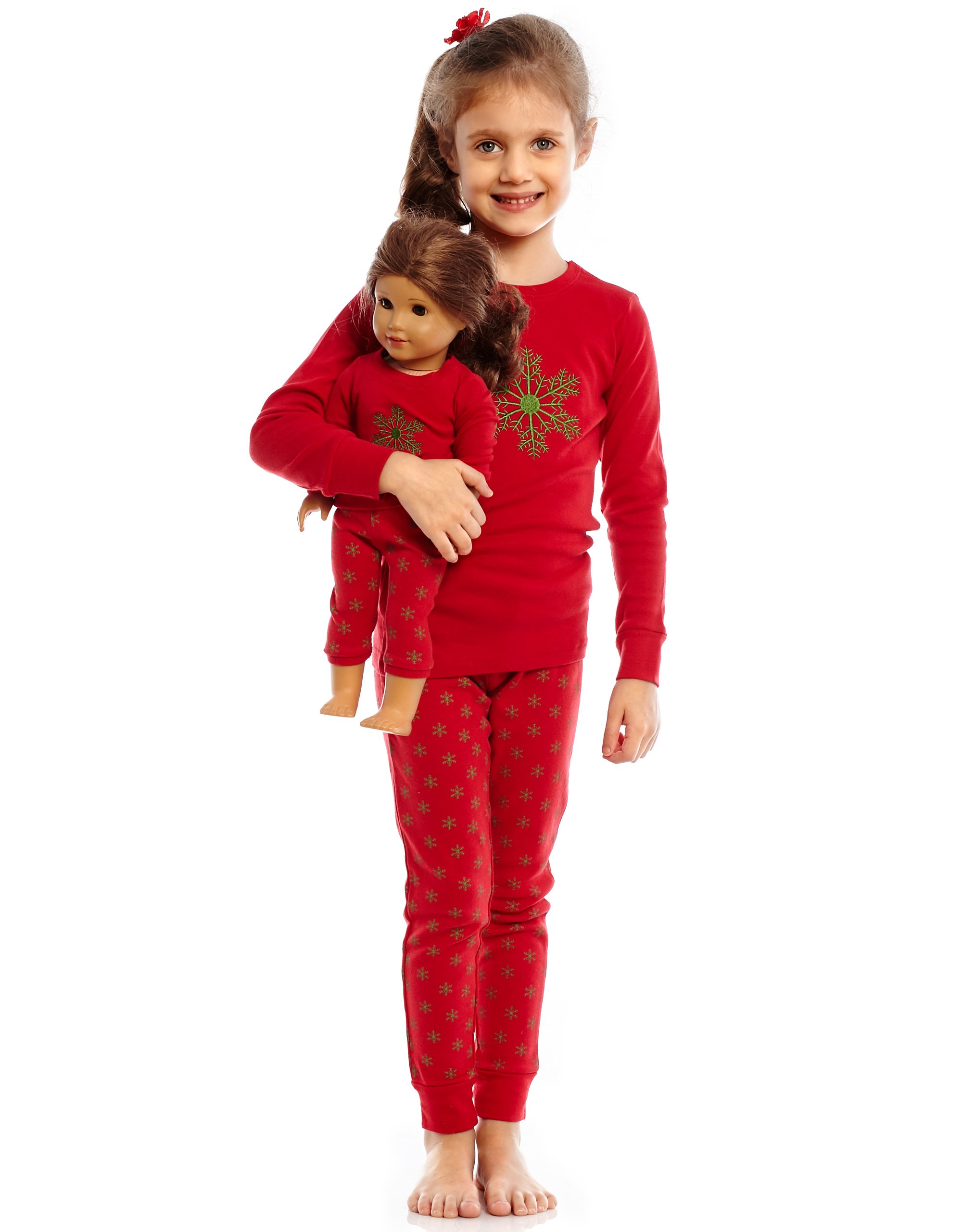 100 cotton matching pajamas