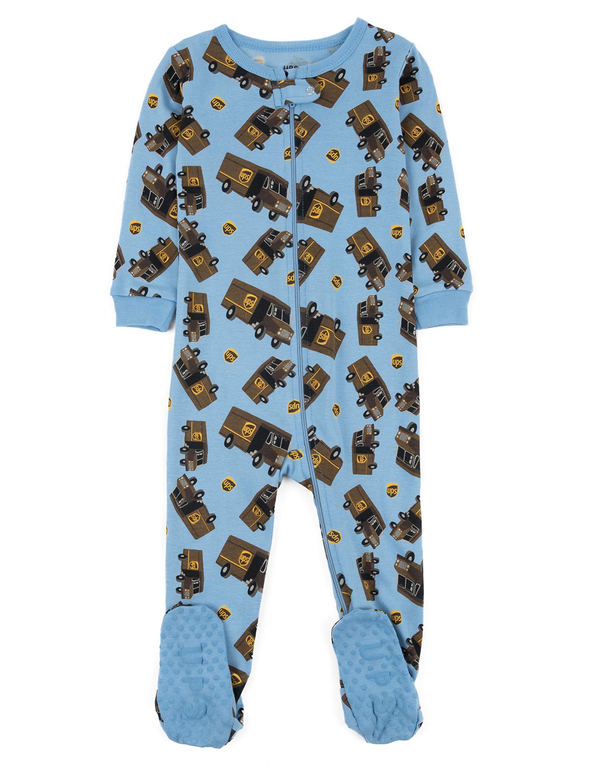 Leveret Kids Pajamas Baby Boys Girls Footed Pajamas Sleeper 100/% Cotton Scuba Dive, Size 12-18 Months