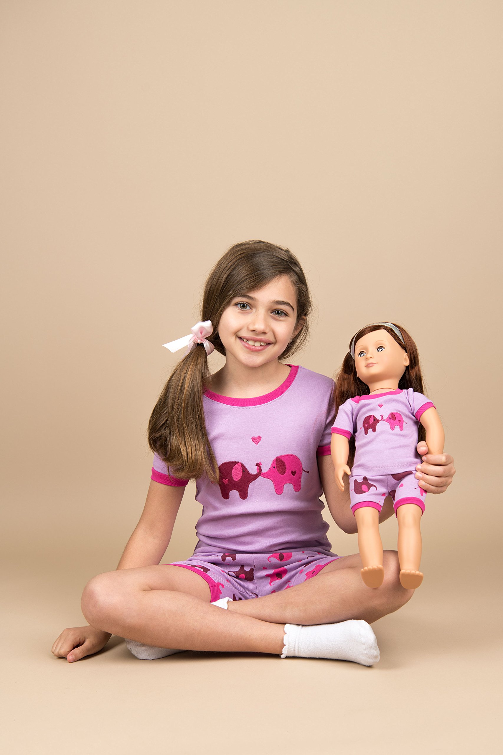 leveret-shorts-kids-toddler-pajamas-matching-doll-girls-pajamas-100