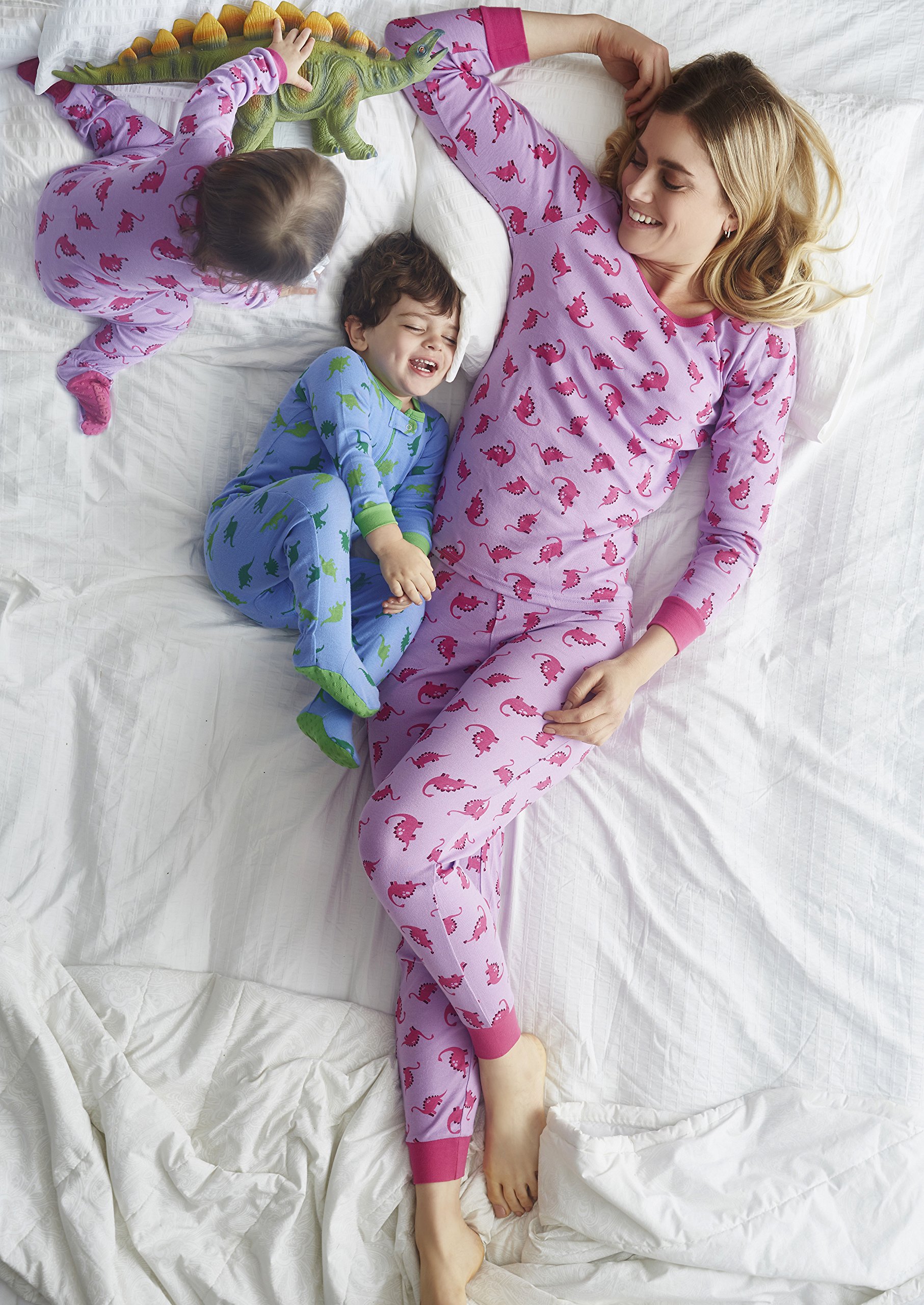 Leveret Baby Girls Footed Pajamas Sleeper 100% Cotton Kids & Toddler ...