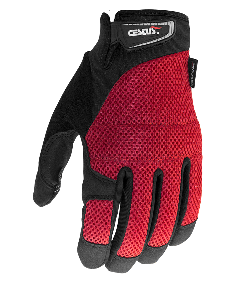 Cestus Armored Gloves - EZ Mesh (Black, Red, Yellow) #6031 #6032 #6034 ...