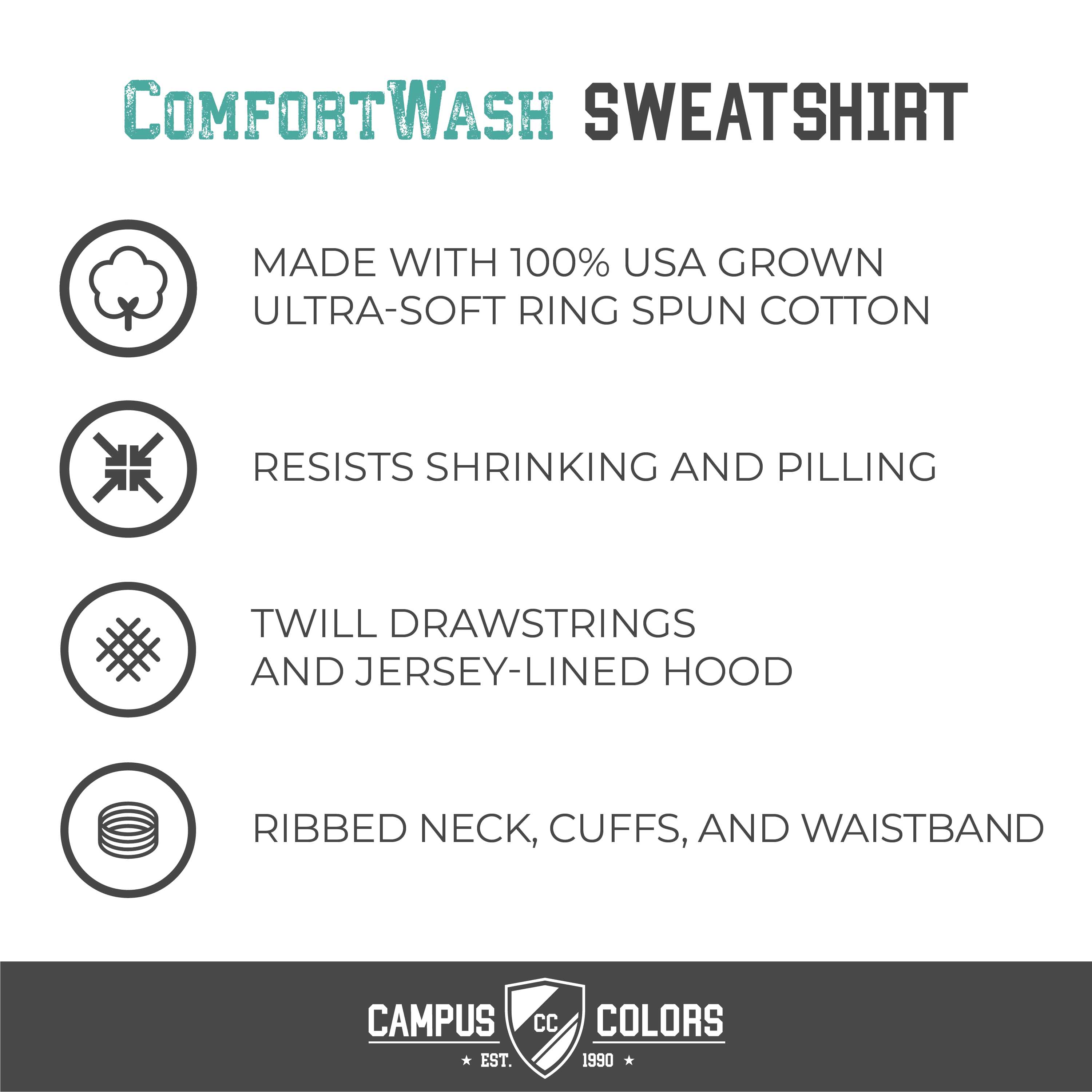 NCAA Adult Ultra Soft Comfort Wash T-Shirt