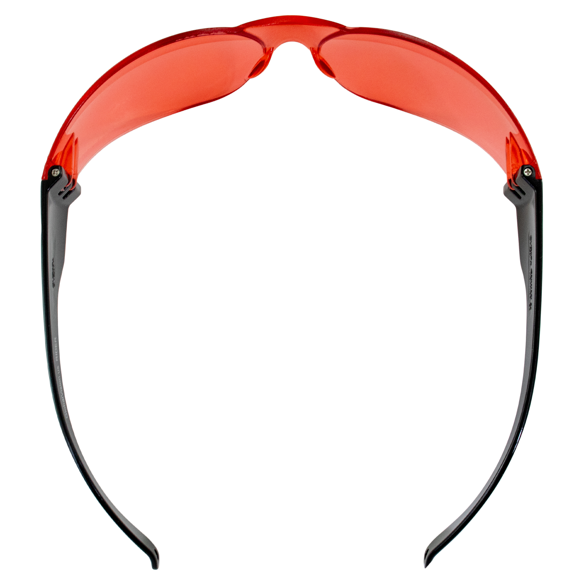 Global Vision Rider Safety Motorcycle Riding Sunglasses Red Frame Red Lens Z87.1 - Picture 5 of 8